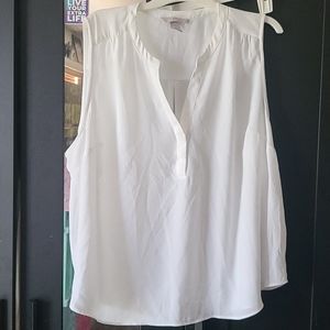 Sleevlees rayon blouse